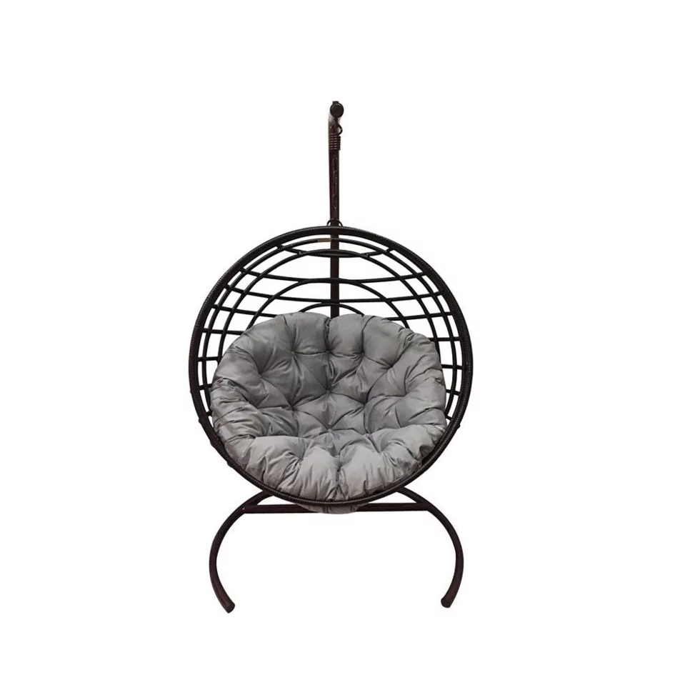 Подвесные кресла из ротанга круглое