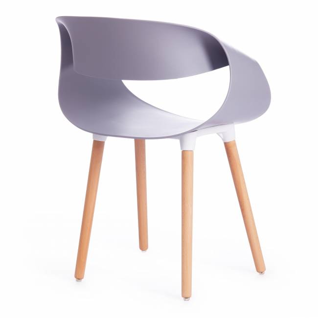 Стул QXX/КXX (мод. C1058-1) пластик/дерево, 60х53х81см, серый/натуральный (Комплект из 4 шт.) серый пластик/дерево Стул QXX/КXX (мод. C1058-1) пластик/дерево, 60х53х81см, серый/натуральный (Комплект из 4 шт.) серый пластик/дерево