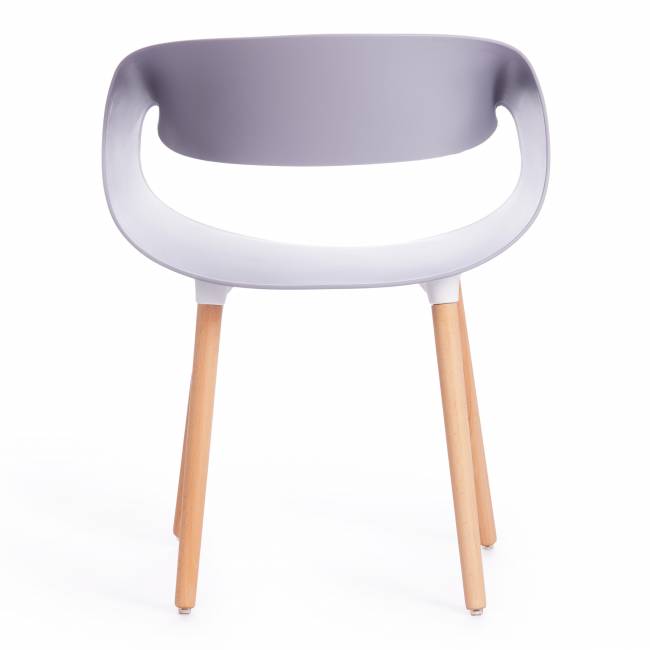 Стул QXX/КXX (мод. C1058-1) пластик/дерево, 60х53х81см, серый/натуральный (Комплект из 4 шт.) серый пластик/дерево Стул QXX/КXX (мод. C1058-1) пластик/дерево, 60х53х81см, серый/натуральный (Комплект из 4 шт.) серый пластик/дерево