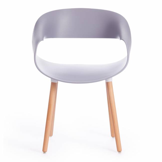 Стул QXX/КXX (мод. C1058-1) пластик/дерево, 60х53х81см, серый/натуральный (Комплект из 4 шт.) серый пластик/дерево Стул QXX/КXX (мод. C1058-1) пластик/дерево, 60х53х81см, серый/натуральный (Комплект из 4 шт.) серый пластик/дерево