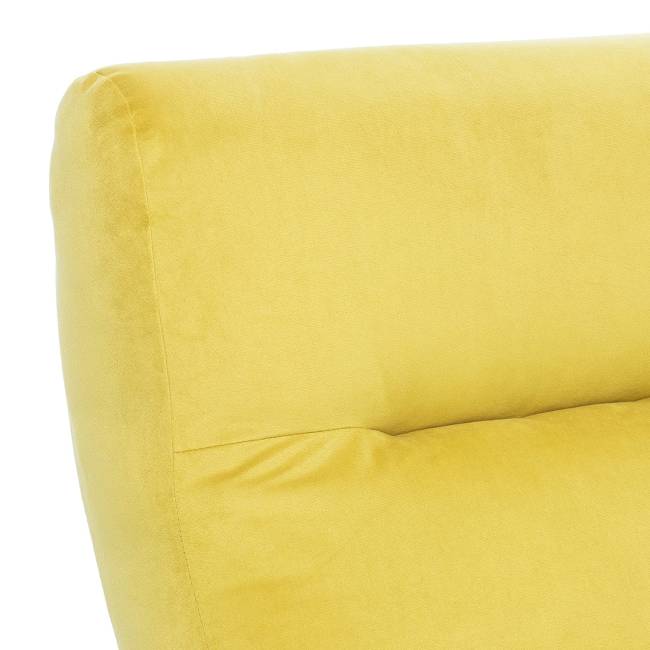 Кресло-качалка Leset Милано Венге V28 желтый