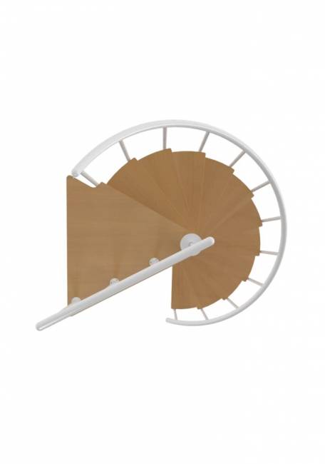 Винтовая лестница Calgary Anthracite d120