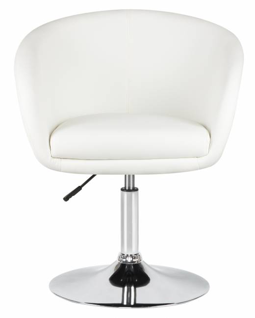 Кресло дизайнерское DOBRIN EDISON, белый