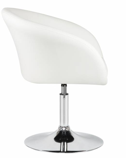 Кресло дизайнерское DOBRIN EDISON, белый