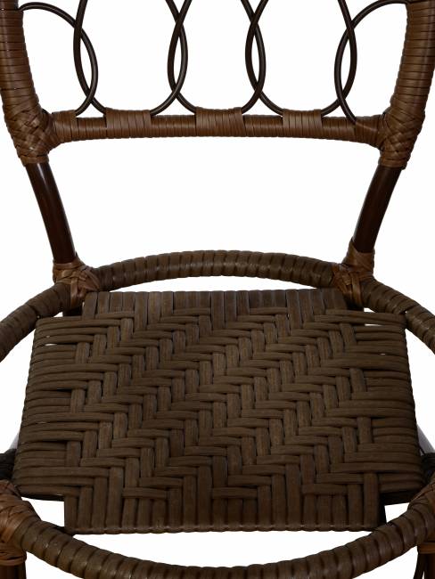 Комплект из искусственного ротанга Java (Ява)-6 (цвет: Орех)