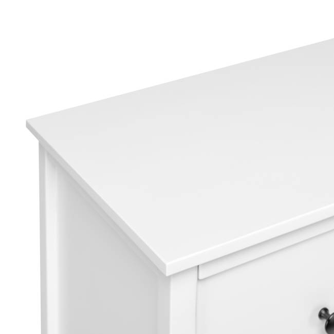 Комод Leset Токе 3 ящ. Белый