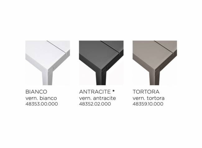 Стол пластиковый раздвижной Rio 140 Extensibile тортора 1400-2100х850х760 мм