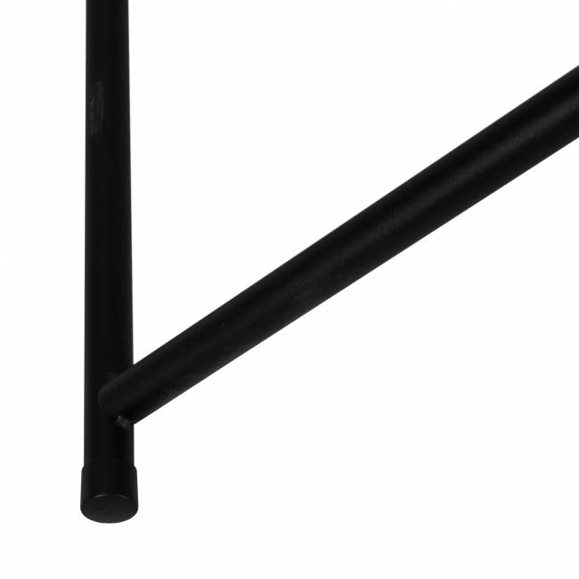 Стол-трансформер Лерон белый/черный