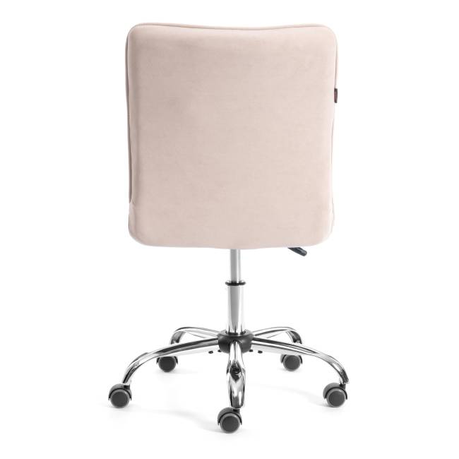 Комплект кресло+стул Bari/Бари LT, велюр, бежевый/черный, 7 бежевый/черный флок