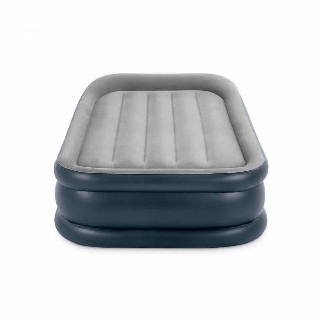 64132, Intex, Надувная кровать 99х191х42см "Deluxe" с подголовником, встр.нас. 220В, до 136кг 64132, Intex, Надувная кровать 99х191х42см "Deluxe" с подголовником, встр.нас. 220В, до 136кг