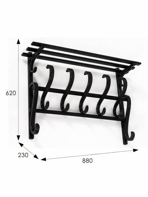 Вешалка настенная В 7Н венге