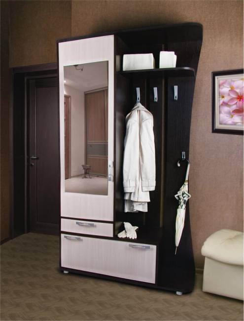 Прихожая Классик венге/беленый дуб