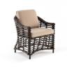 "Блисс" кресло из искусственного ротанга, цвет бронзовый