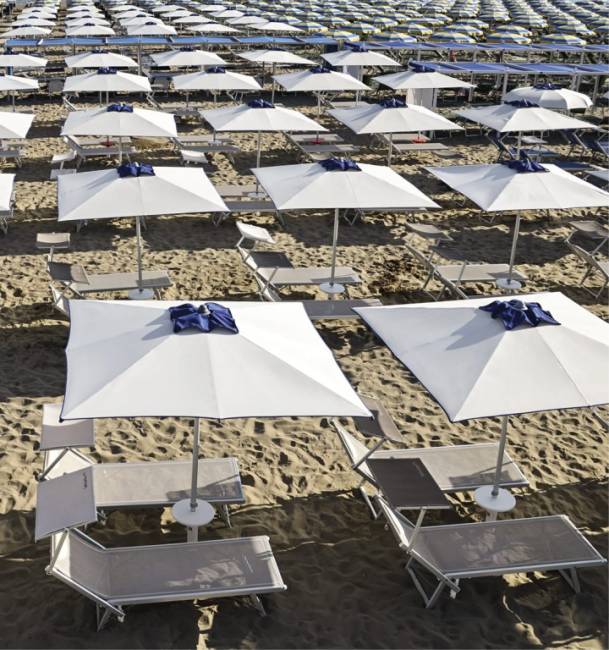 Зонт пляжный профессиональный 2.5х2.5 м Picasso 2500х2500 мм