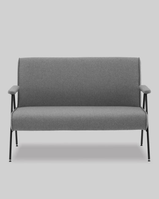 Диван Эндино рогожка серый