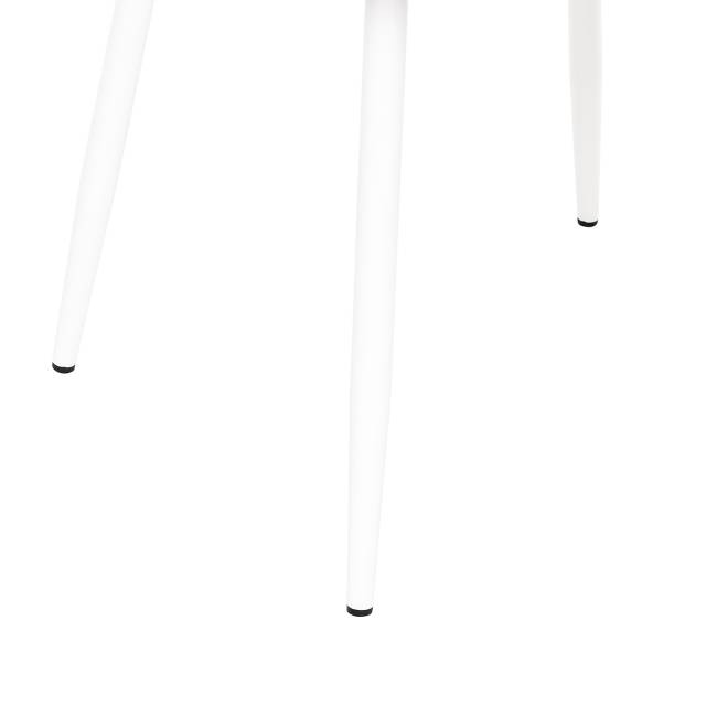 Стул Leset Гувер полоса Ultra Grafit Белый