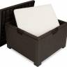Ящик для подушек для мебели коричневый Ящик для подушек для мебели коричневый