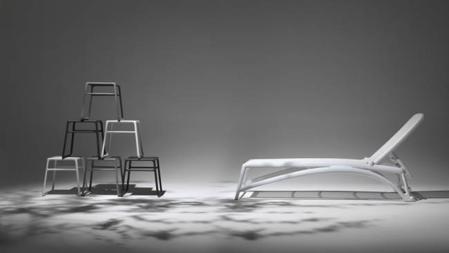 Столик пластиковый для лежака Pop тортора 440х395х385 мм Столик пластиковый для лежака Pop тортора 440х395х385 мм