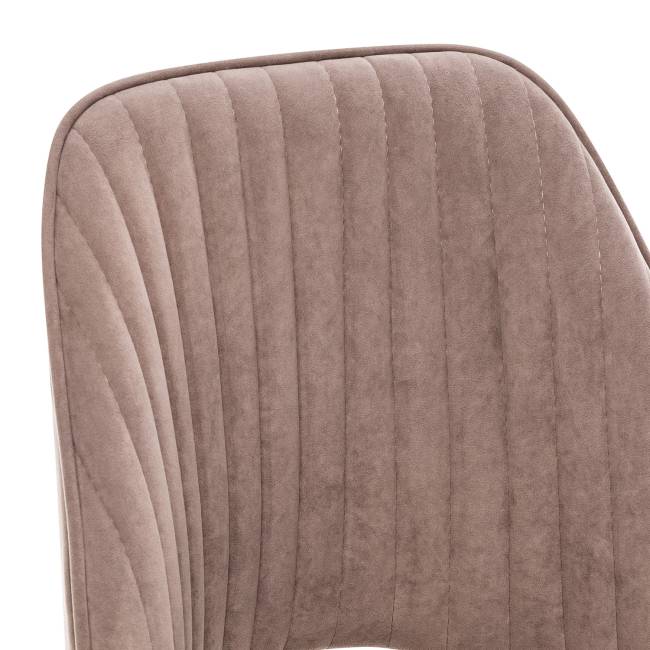 Стул Leset Арман 360 (поворотный механизм) Латте Чёрный