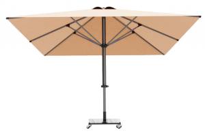 Зонт профессиональный 4х4 м Lux Telescopic Manuel бежевый 4000х4000 мм