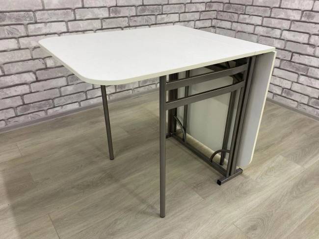 Стол-книжка "Искра" 18/154х70х76 Белый