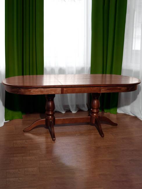 Стол обеденный Тарун 3 раздвижной орех 150/200*84 Стол обеденный Тарун 3 раздвижной орех 150/200*84