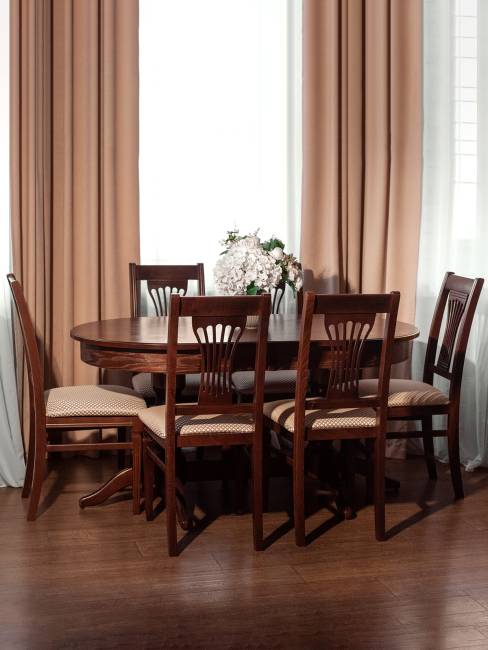 Стол обеденный Тарун 3 раздвижной орех 150/200*84 Стол обеденный Тарун 3 раздвижной орех 150/200*84