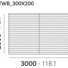 Ковер Twiny терракотовый 3000х2000 мм