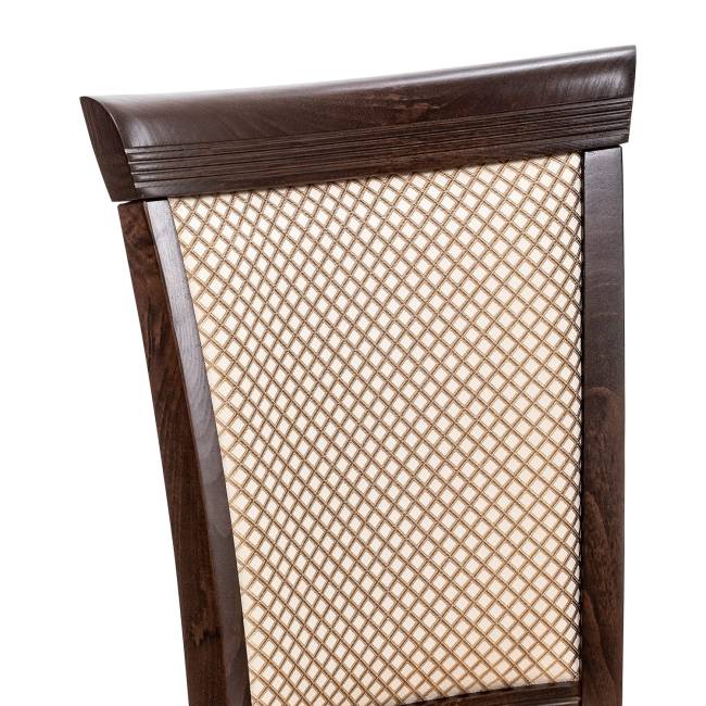 Стул Leset Монтана Орех шоколадный Атина золотой Орех шоколадный