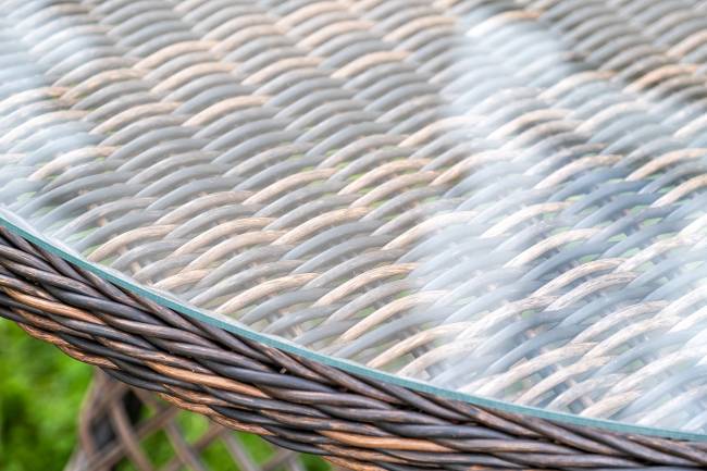 "Доппио" обеденная группа плетеная, цвет коричневый "Доппио" обеденная группа плетеная, цвет коричневый