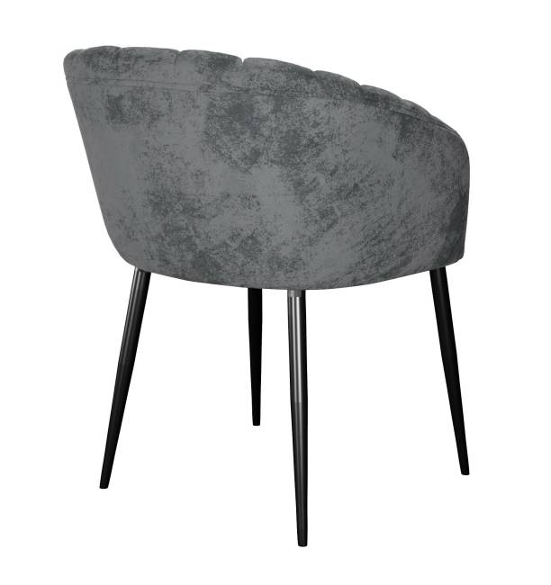 Стул DikLine 442 поворотный, M14 серый, ножки черные