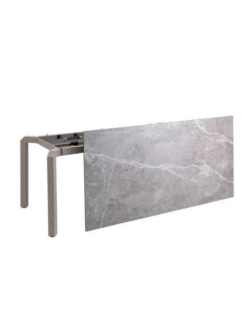 Стол обеденный Varden раскладной 180-240х90 см керамика серый