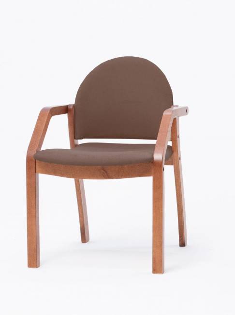Стул-кресло Джуно 2.0 орех/коричневый