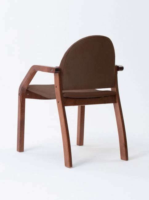 Стул-кресло Джуно 2.0 орех/коричневый