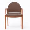 Стул-кресло Джуно 2.0 орех/коричневый