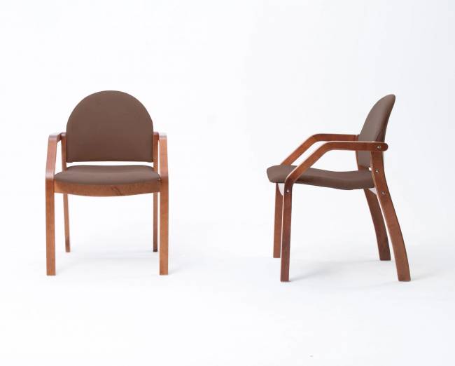 Стул-кресло Джуно 2.0 орех/коричневый