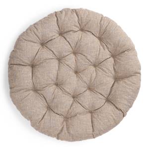 23/01 Матрац для кресла "Папасан" рогожка, меланж, 125х125х15см меланж рогожка