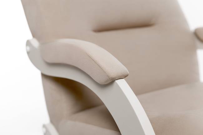 Кресло-маятник Leset Дэми Слоновая кость V18 бежевый Кресло-маятник Leset Дэми Слоновая кость V18 бежевый