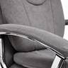 Кресло SOFTY LUX  флок , серый, 29 серый флок