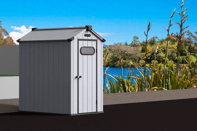 Сарай пластиковый Black Fox Summit 2,3м2 Сарай пластиковый Black Fox Summit 2,3м2