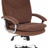 Кресло SOFTY LUX  флок , коричневый, 6 коричневый флок